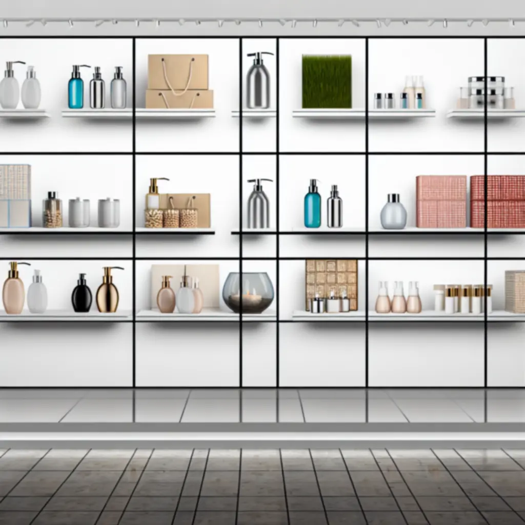 Zestaw wybranych produktów w nowoczesnym układzie Poland Bazaar