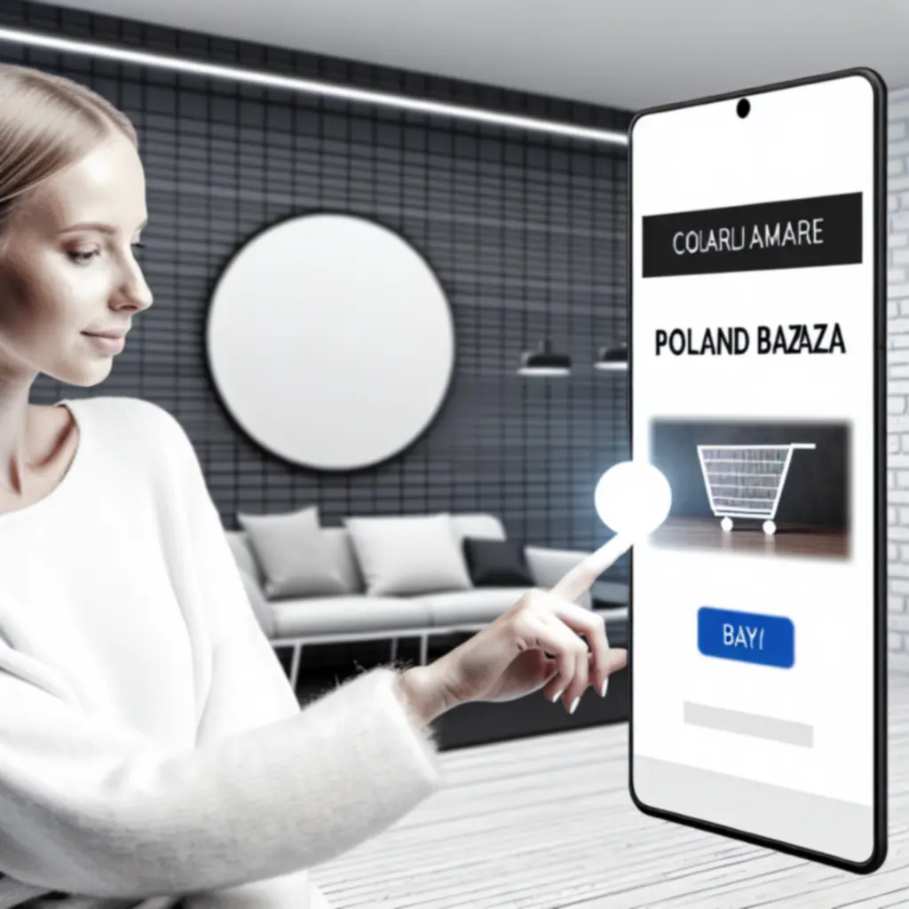 Zakupy na Poland Bazaar na smartfonie