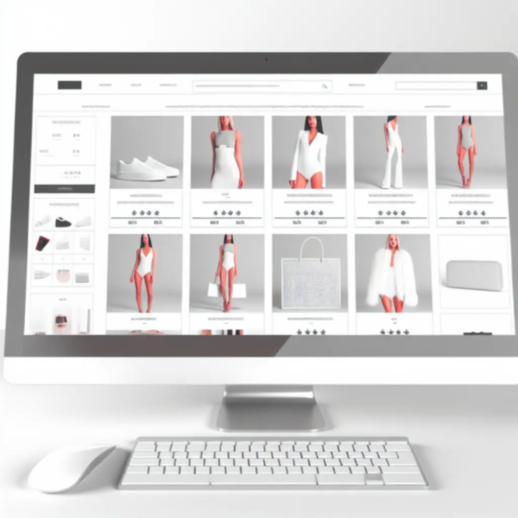 Widok galerii produktów w wersji desktopowej na Poland Bazaar